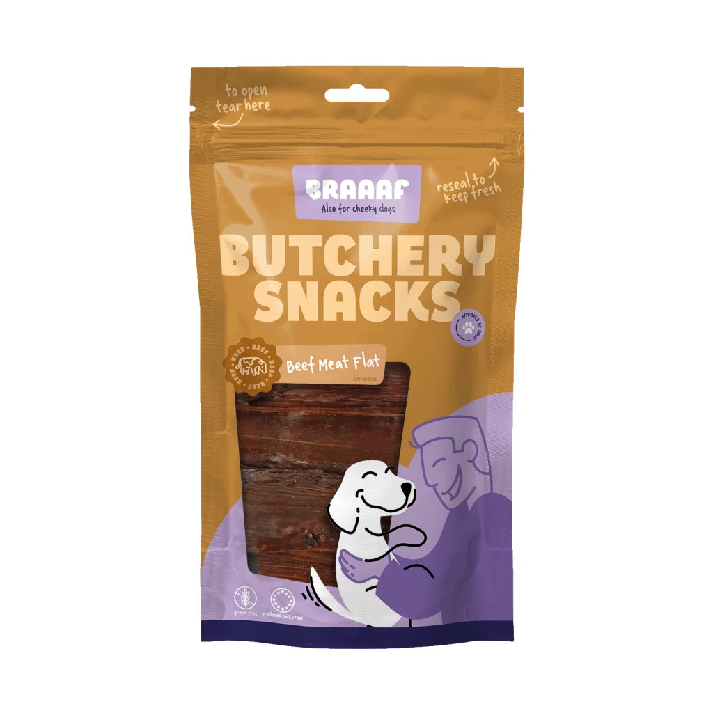 Friandises à Mâcher Braaaf — Viande Pure &amp; Sans Céréales pour Chiens