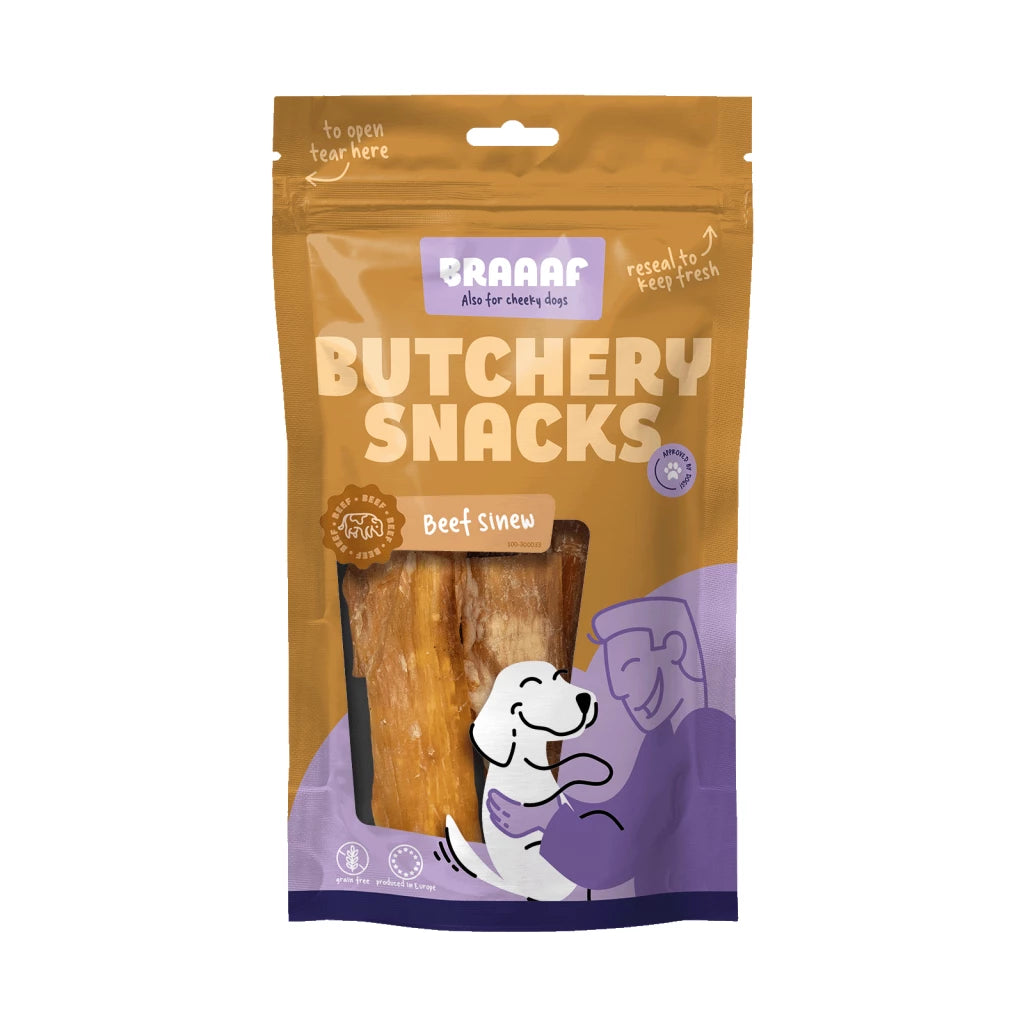 Friandises à Mâcher Braaaf – Viande Pure sans Céréales pour Chiens