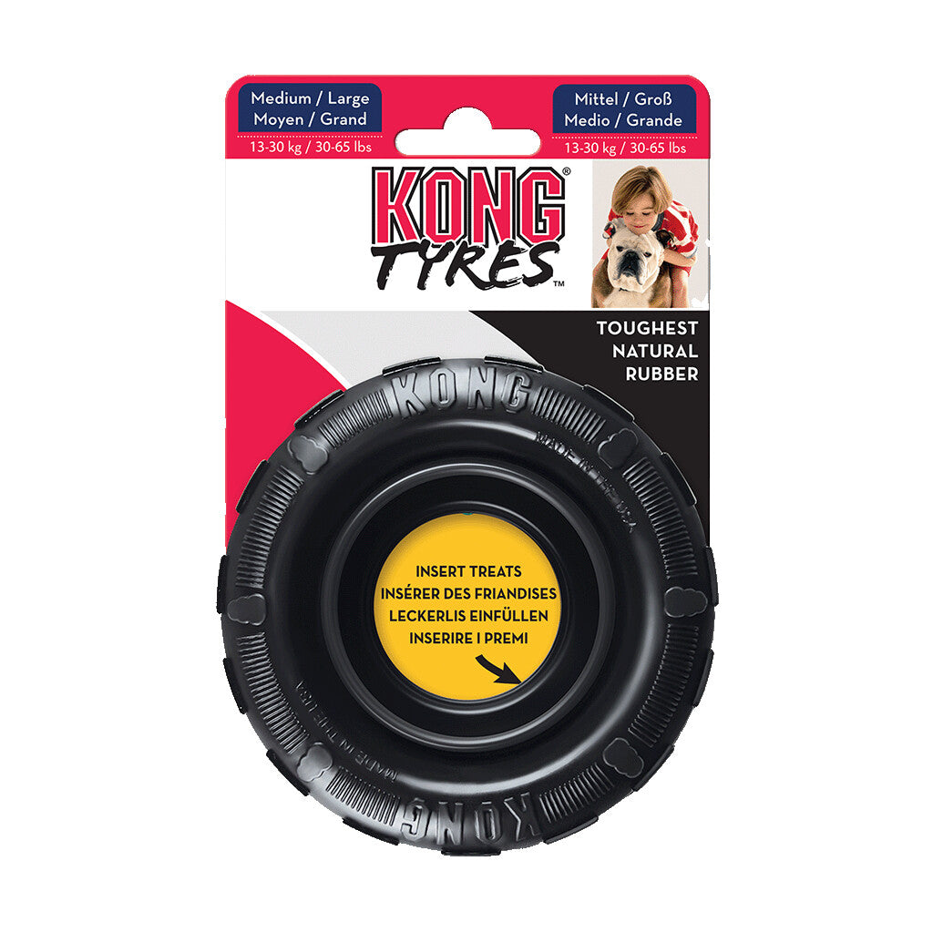 KONG Extreme Tyres – Jouet de Mastication Durable