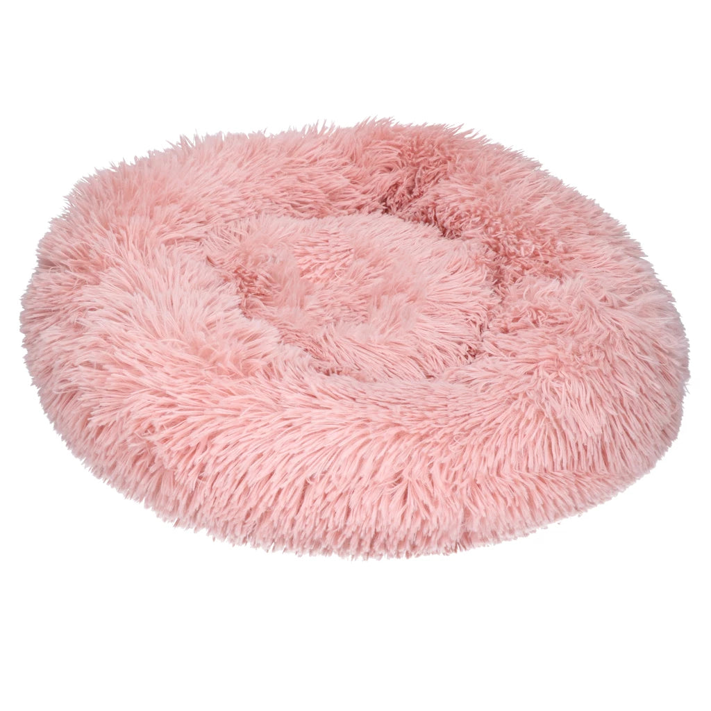 Panier Donut Let's Sleep Beige Rose
